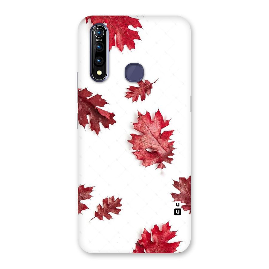 Red Appealing Autumn Leaves Back Case for Vivo Z1 Pro
