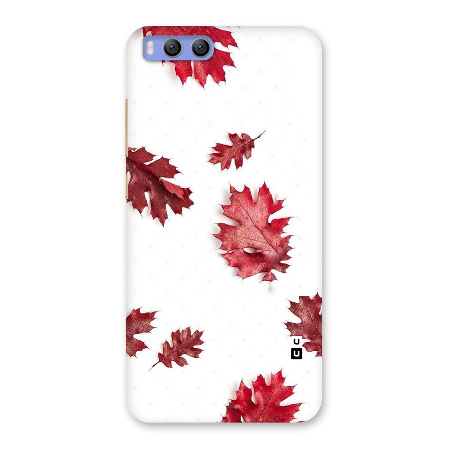 Red Appealing Autumn Leaves Back Case for Xiaomi Mi 6