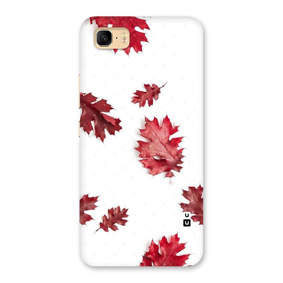 Red Appealing Autumn Leaves Back Case for Zenfone 3s Max