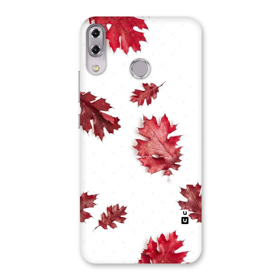 Red Appealing Autumn Leaves Back Case for Zenfone 5Z
