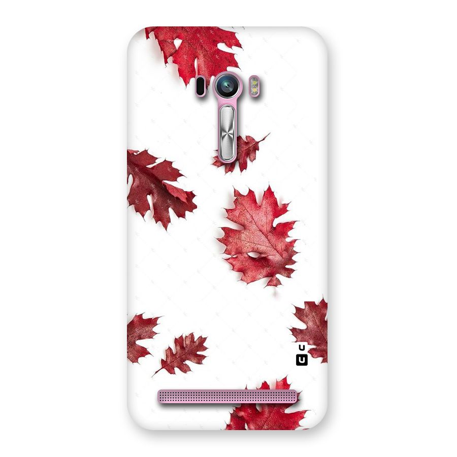 Red Appealing Autumn Leaves Back Case for Zenfone Selfie