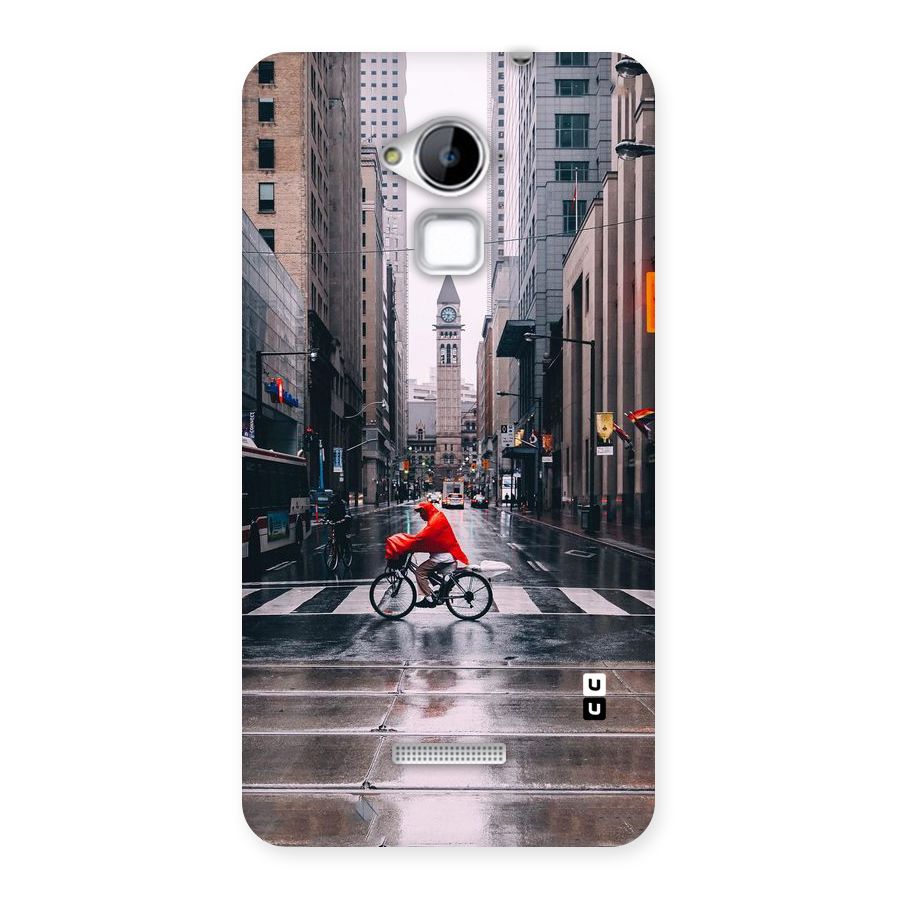 Red Bicycle Street Back Case for Coolpad Note 3