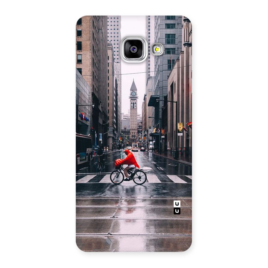 Red Bicycle Street Back Case for Galaxy A5 2016