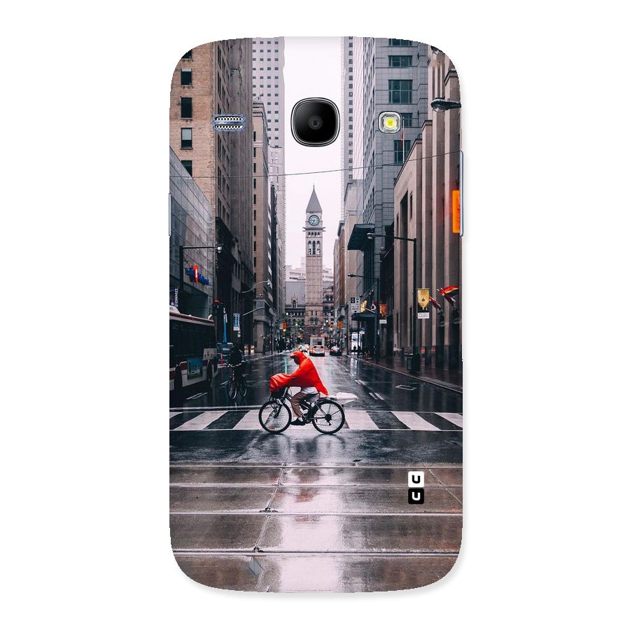 Red Bicycle Street Back Case for Galaxy Core