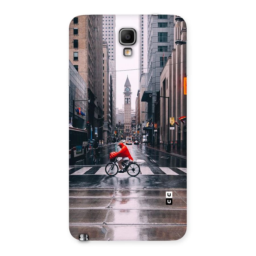Red Bicycle Street Back Case for Galaxy Note 3 Neo