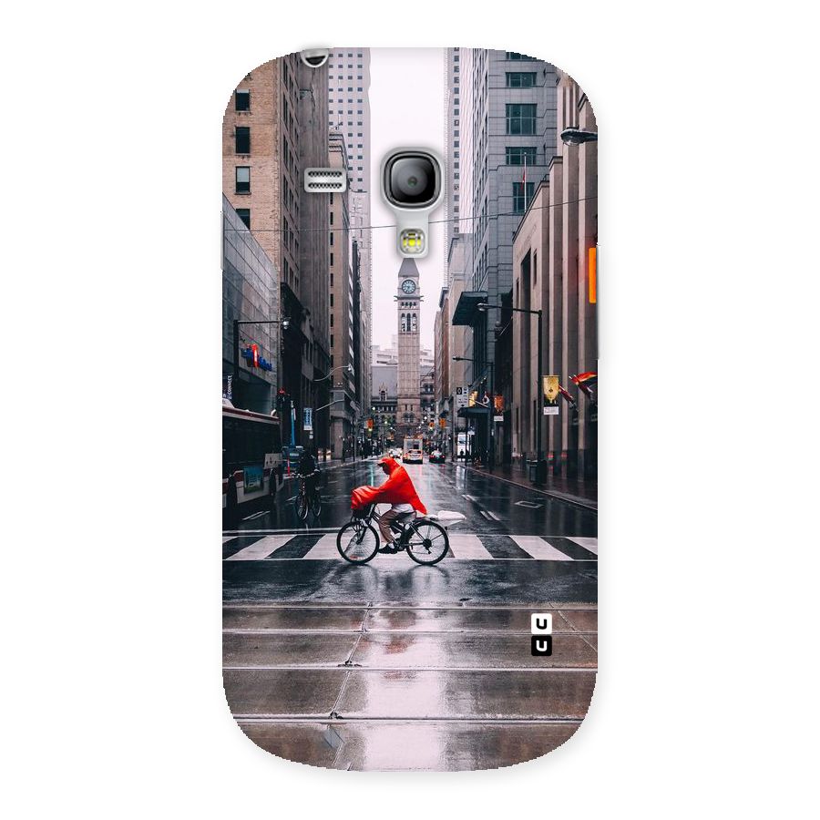 Red Bicycle Street Back Case for Galaxy S3 Mini