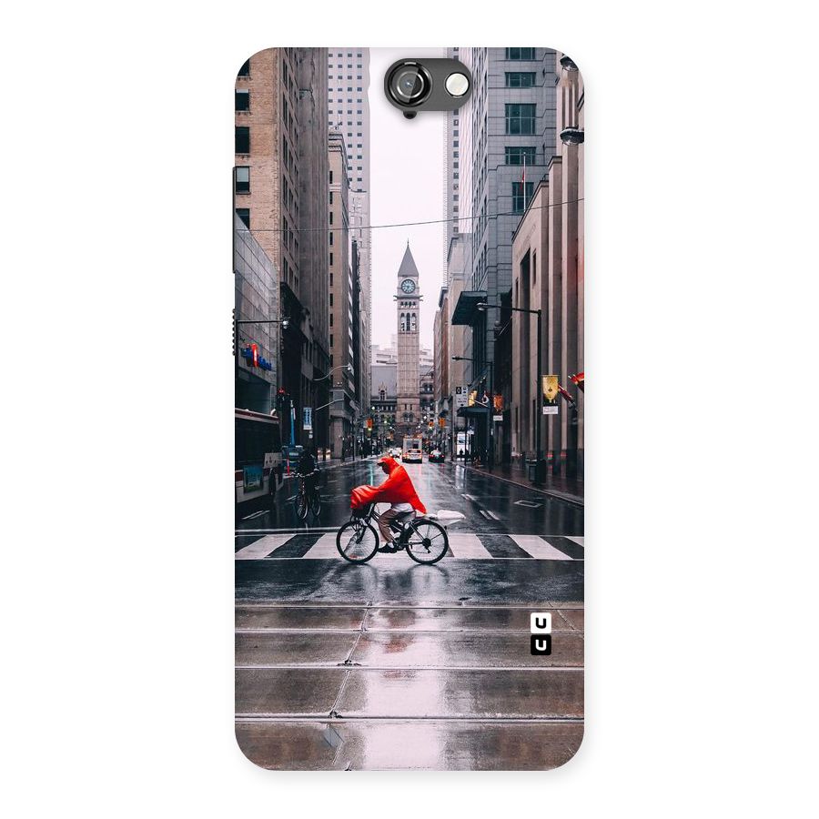 Red Bicycle Street Back Case for HTC One A9