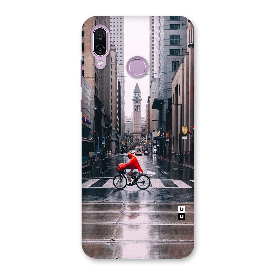 Red Bicycle Street Back Case for Honor Play