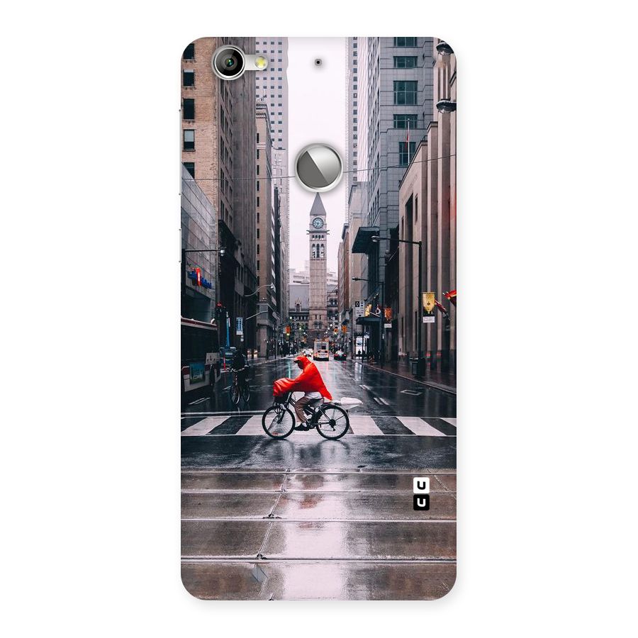 Red Bicycle Street Back Case for LeTV Le 1s