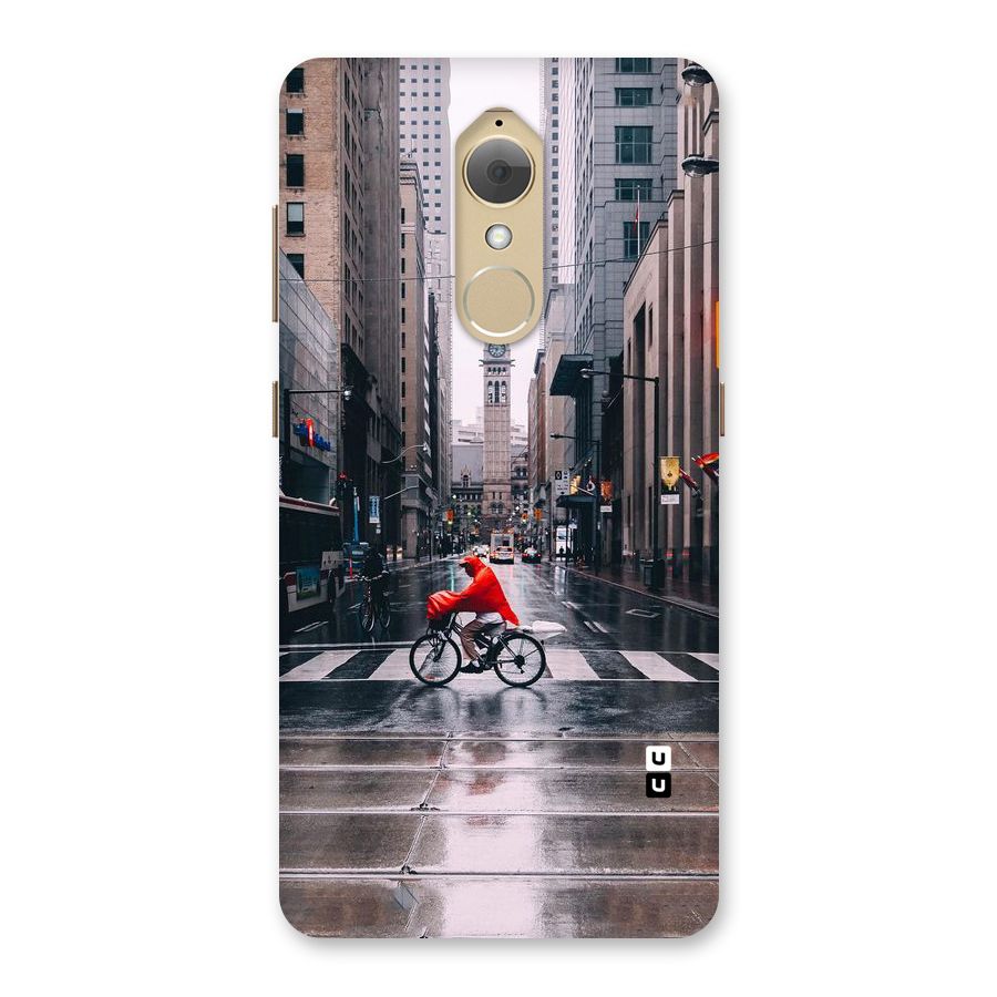 Red Bicycle Street Back Case for Lenovo K8