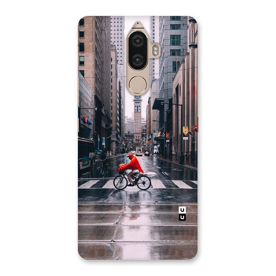 Red Bicycle Street Back Case for Lenovo K8 Note