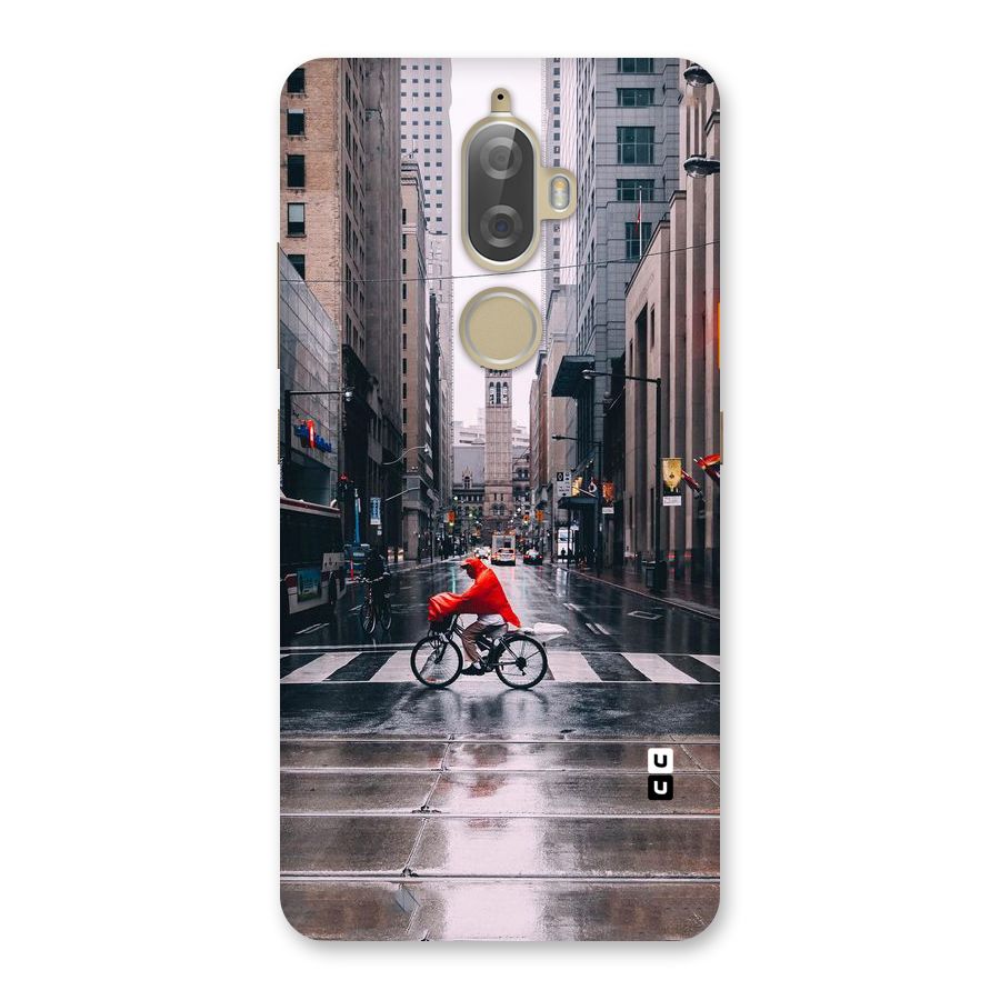 Red Bicycle Street Back Case for Lenovo K8 Plus