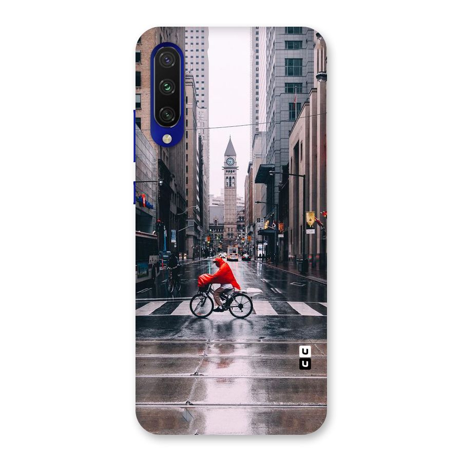 Red Bicycle Street Back Case for Mi A3