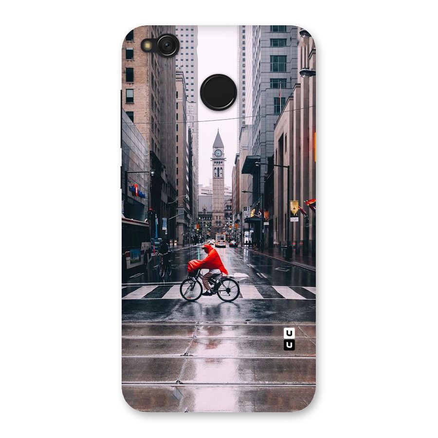 Red Bicycle Street Back Case for Redmi 4