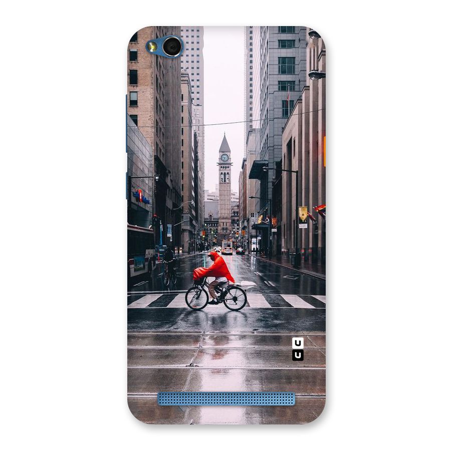Red Bicycle Street Back Case for Redmi 5A