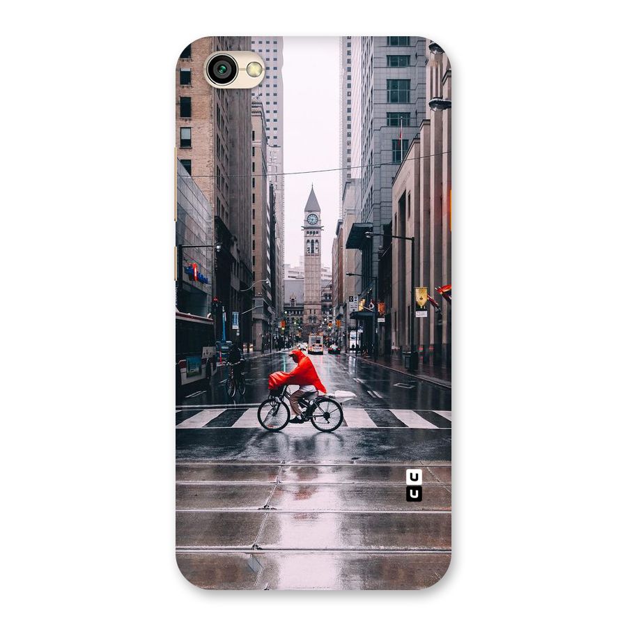 Red Bicycle Street Back Case for Redmi Y1 Lite