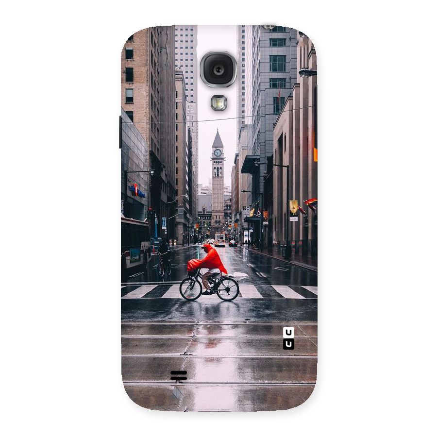 Red Bicycle Street Back Case for Samsung Galaxy S4