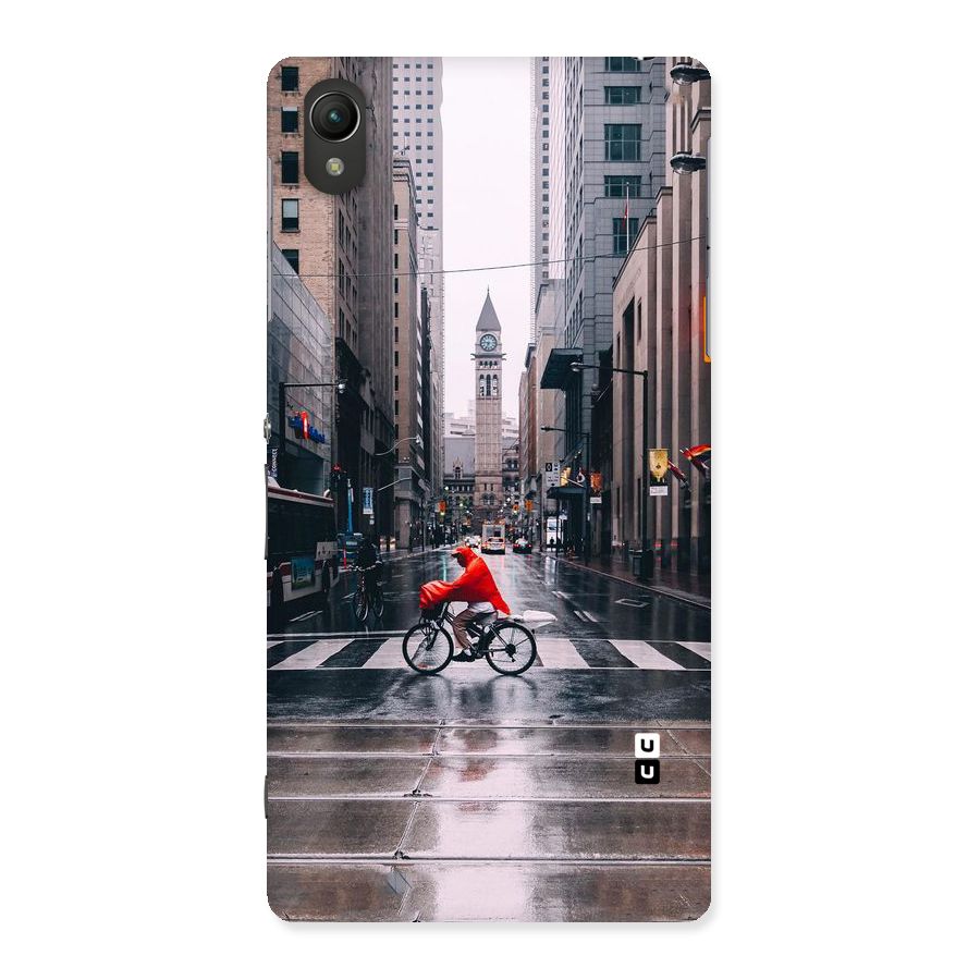 Red Bicycle Street Back Case for Sony Xperia Z2