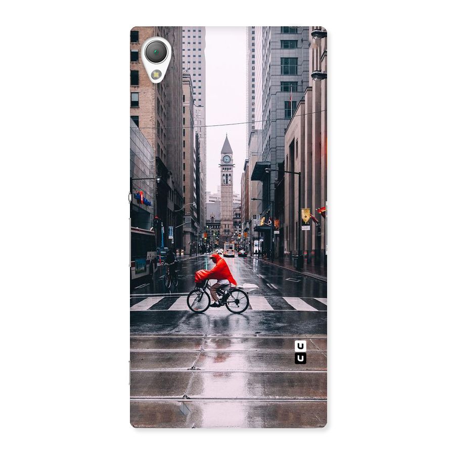 Red Bicycle Street Back Case for Sony Xperia Z3