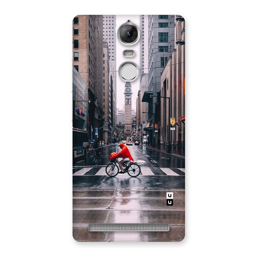 Red Bicycle Street Back Case for Vibe K5 Note