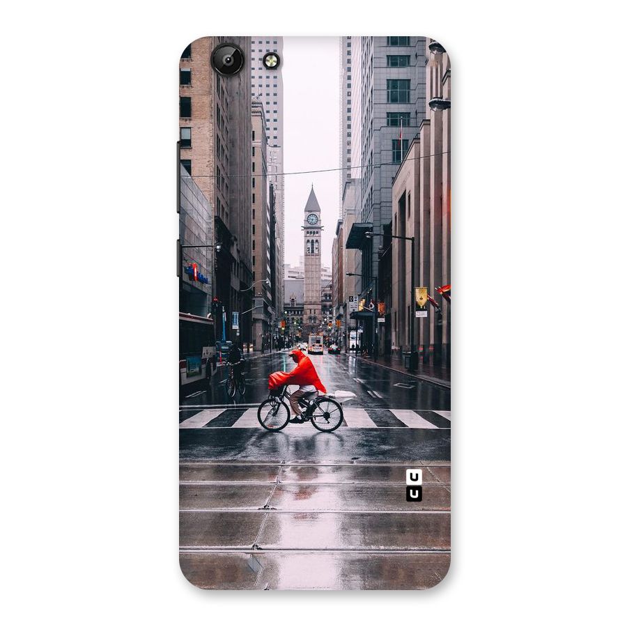 Red Bicycle Street Back Case for Vivo Y69
