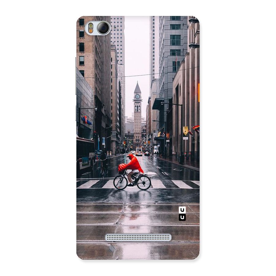 Red Bicycle Street Back Case for Xiaomi Mi4i