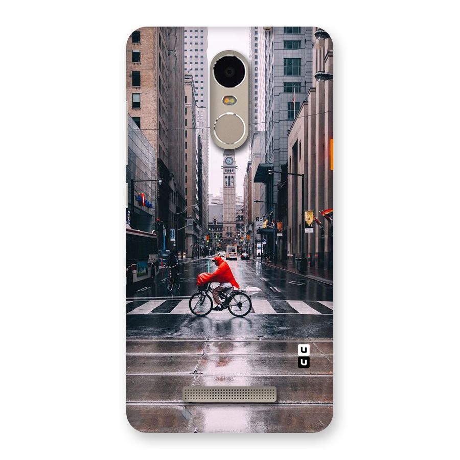 Red Bicycle Street Back Case for Xiaomi Redmi Note 3