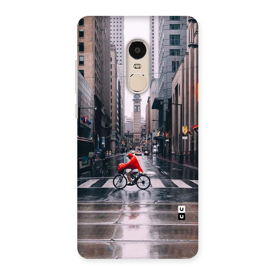 Red Bicycle Street Back Case for Xiaomi Redmi Note 4