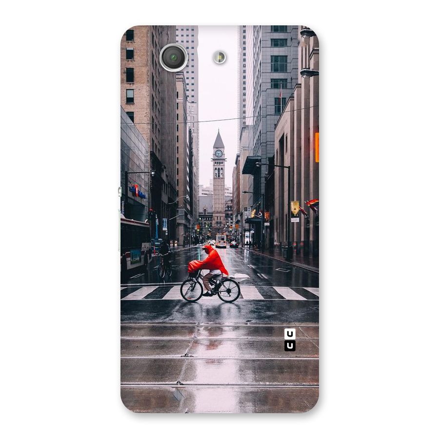Red Bicycle Street Back Case for Xperia Z3 Compact