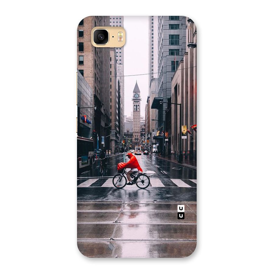 Red Bicycle Street Back Case for Zenfone 3s Max