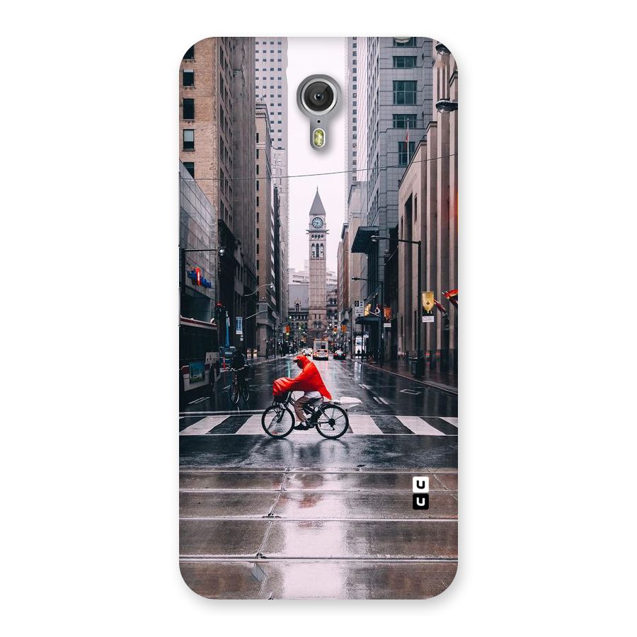 Red Bicycle Street Back Case for Zuk Z1