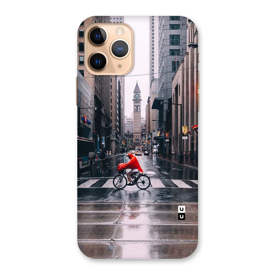 Red Bicycle Street Back Case for iPhone 11 Pro