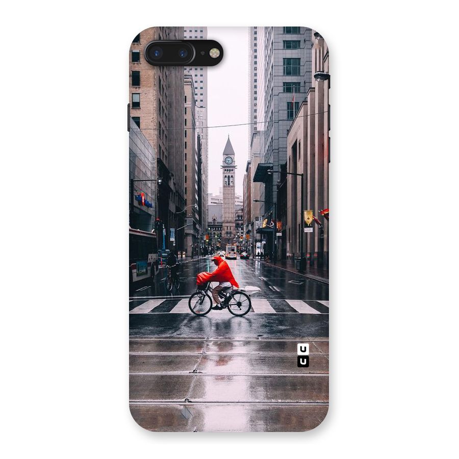 Red Bicycle Street Back Case for iPhone 7 Plus