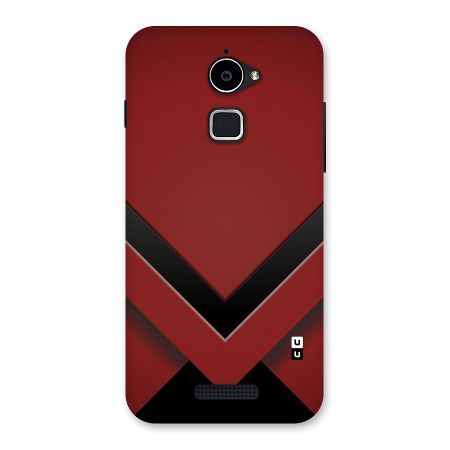 Red Black Fold Back Case for Coolpad Note 3 Lite
