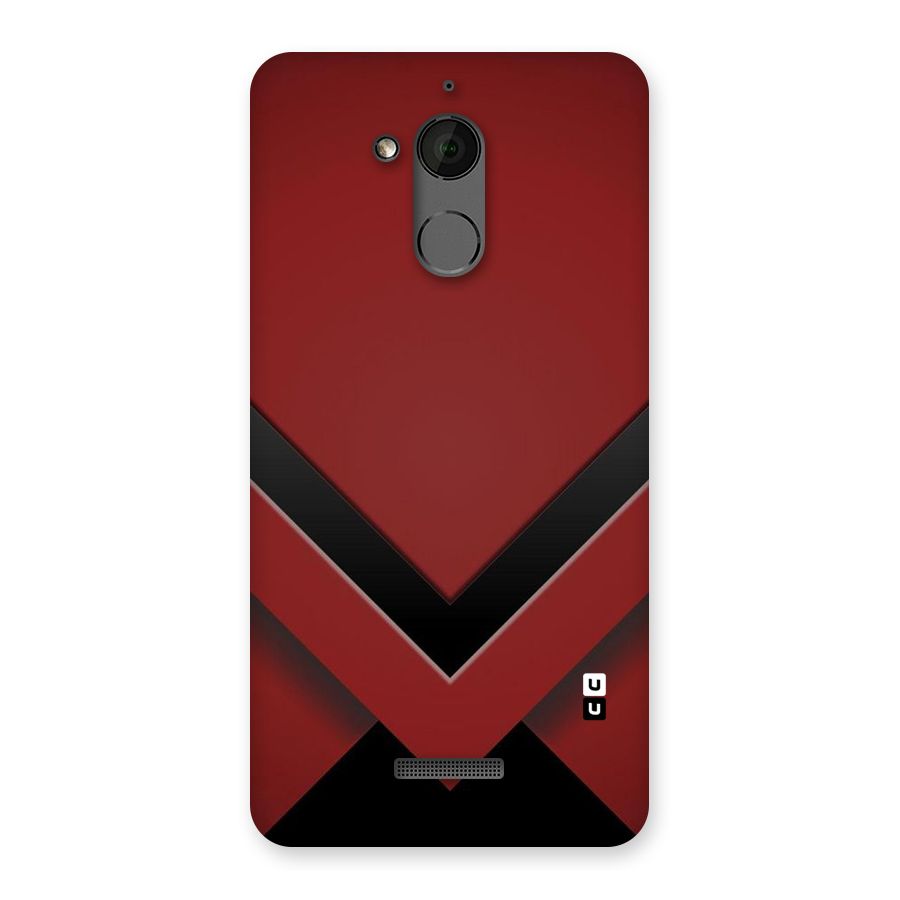 Red Black Fold Back Case for Coolpad Note 5