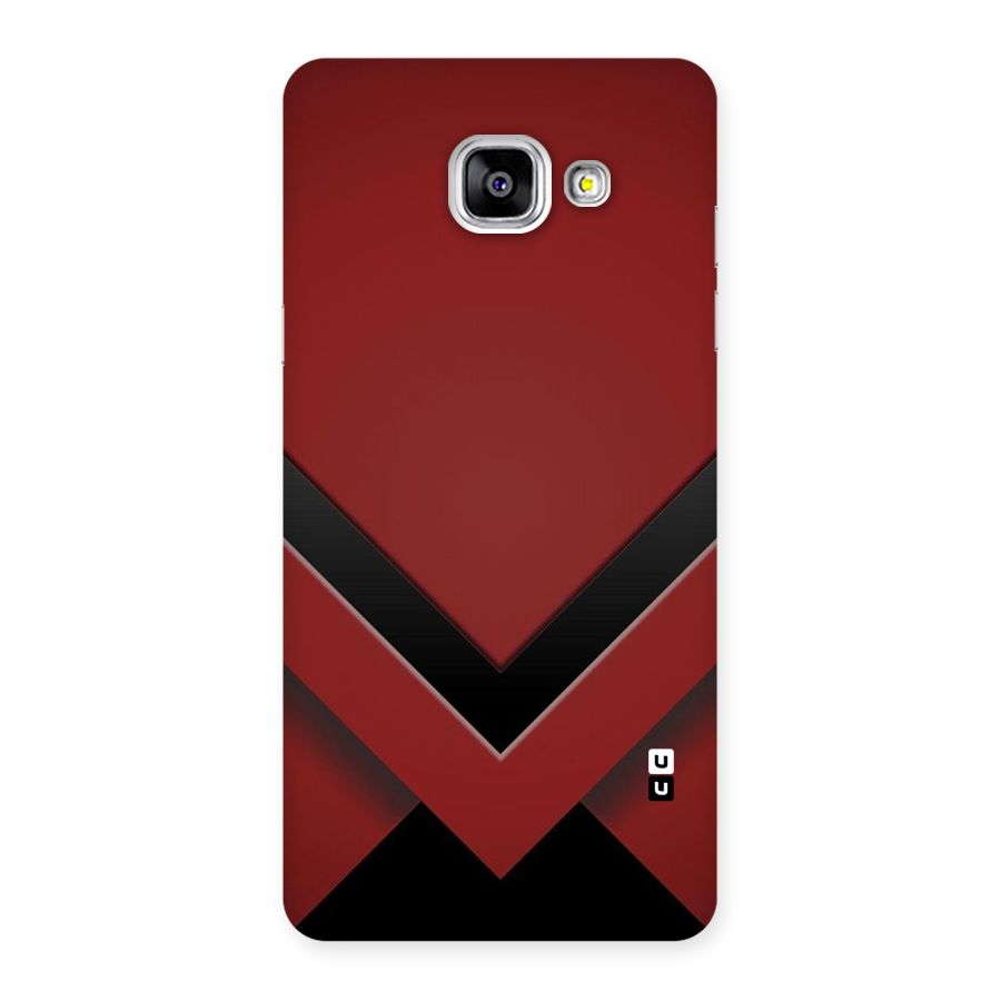Red Black Fold Back Case for Galaxy A5 2016