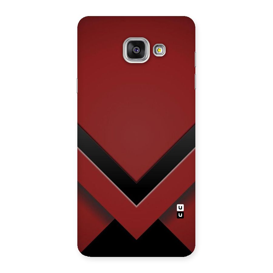 Red Black Fold Back Case for Galaxy A7 2016