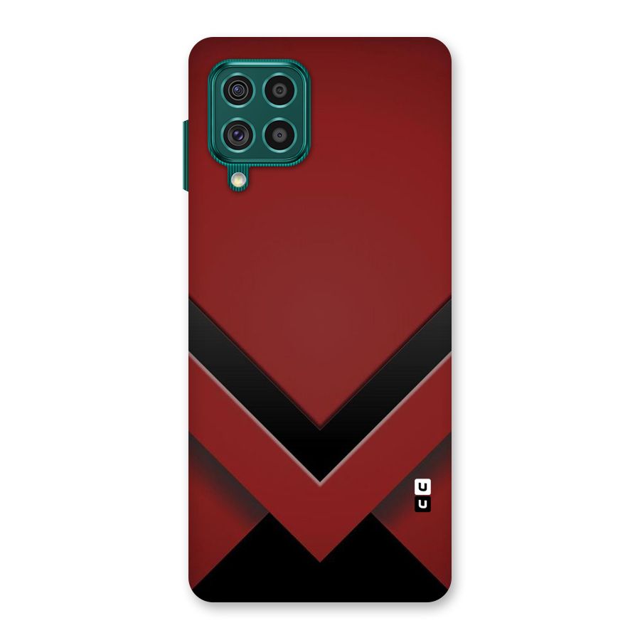 Red Black Fold Back Case for Galaxy F62