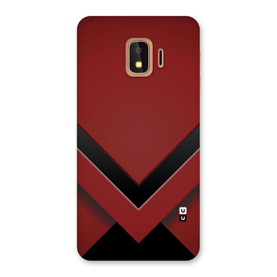 Red Black Fold Back Case for Galaxy J2 Core