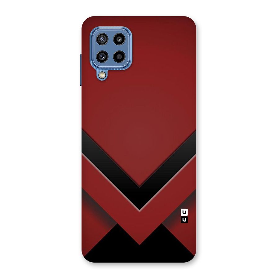Red Black Fold Back Case for Galaxy M32