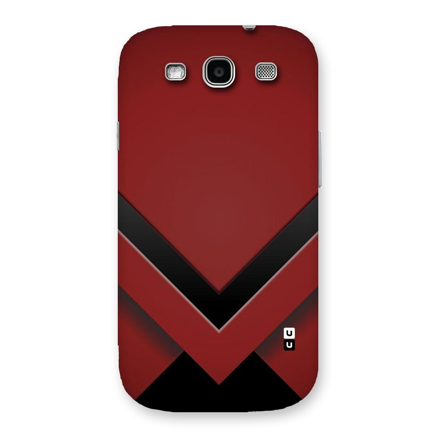 Red Black Fold Back Case for Galaxy S3