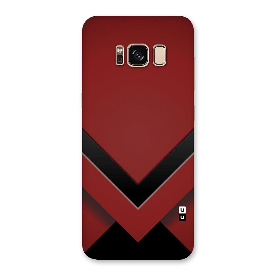 Red Black Fold Back Case for Galaxy S8