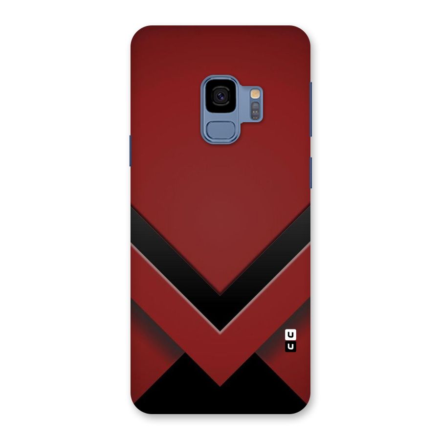 Red Black Fold Back Case for Galaxy S9