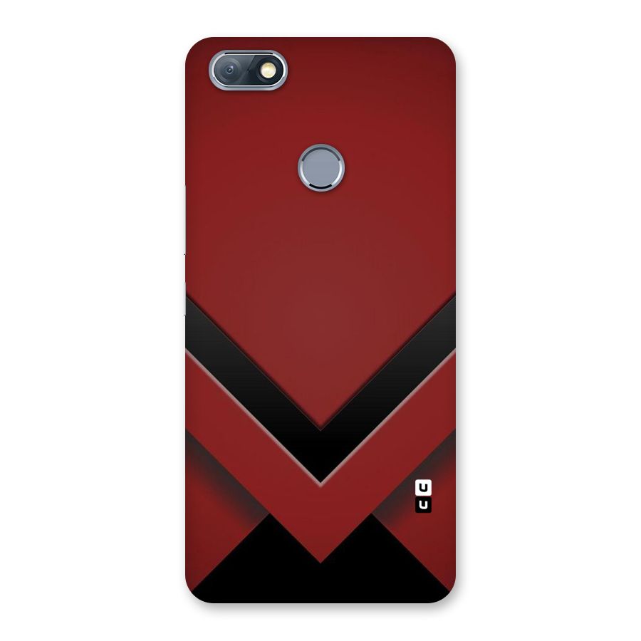 Red Black Fold Back Case for Infinix Note 5