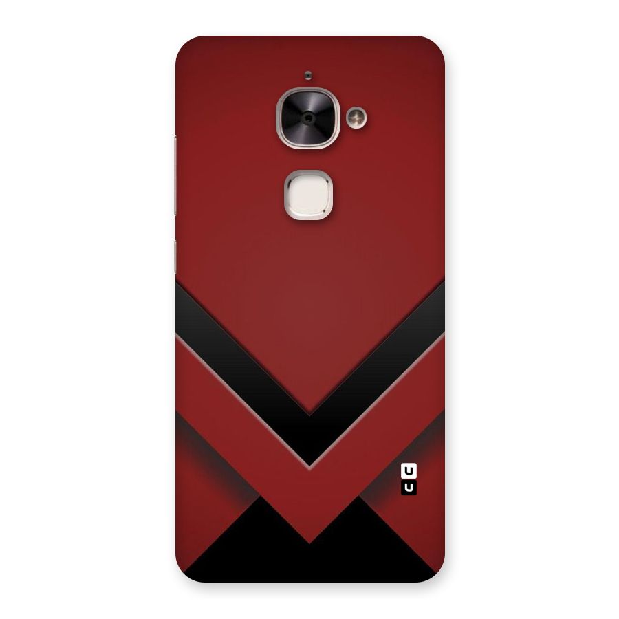Red Black Fold Back Case for Le 2