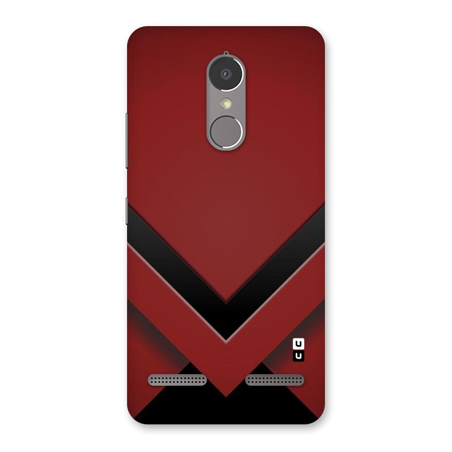 Red Black Fold Back Case for Lenovo K6 Power