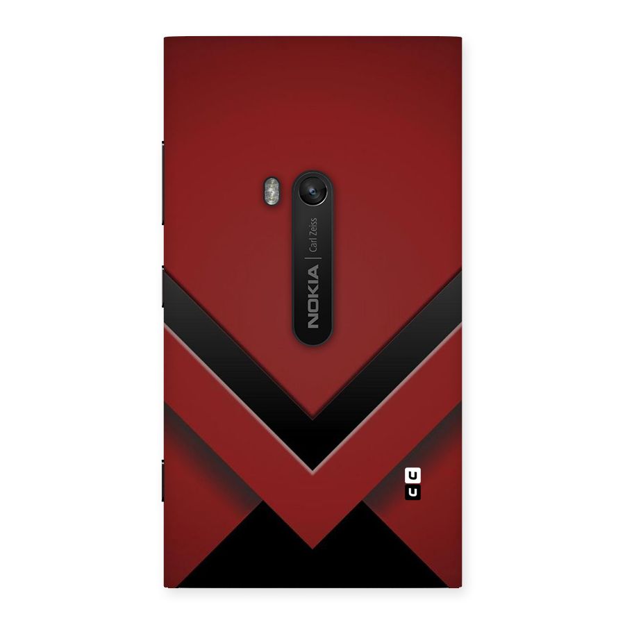 Red Black Fold Back Case for Lumia 920