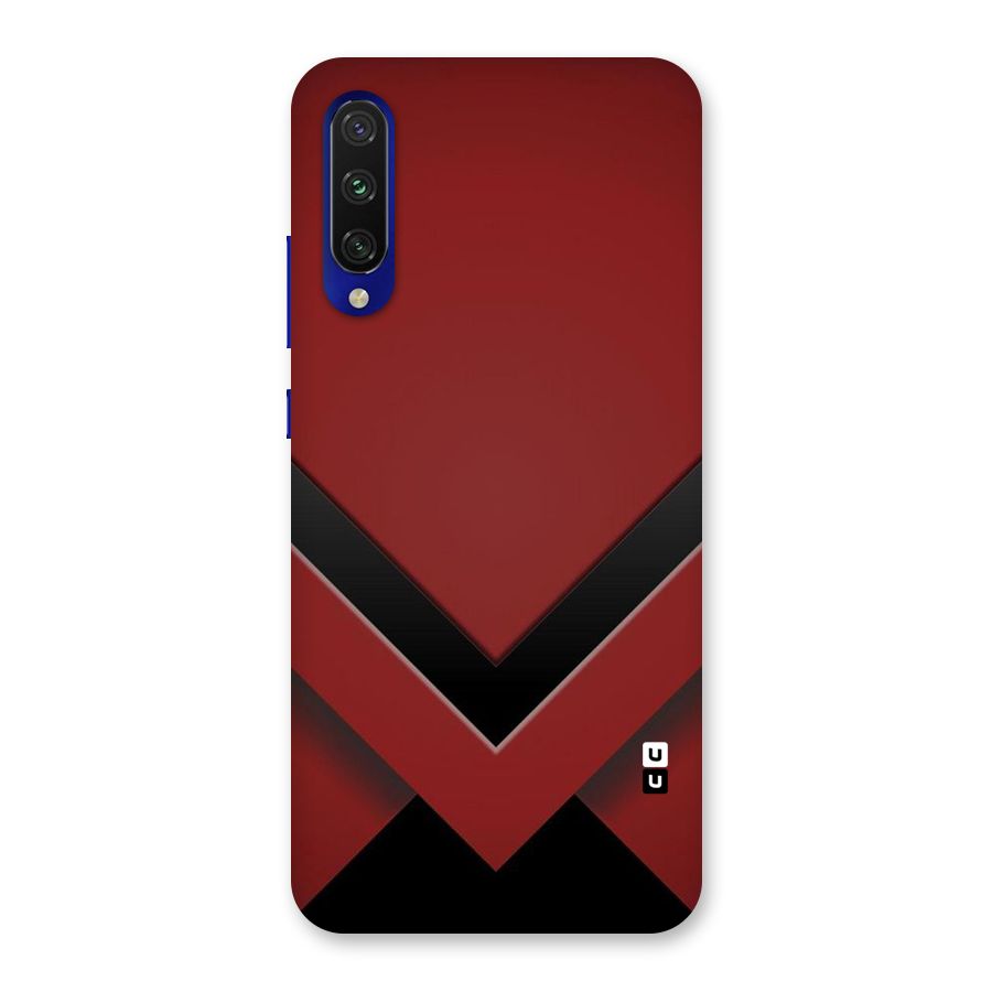 Red Black Fold Back Case for Mi A3