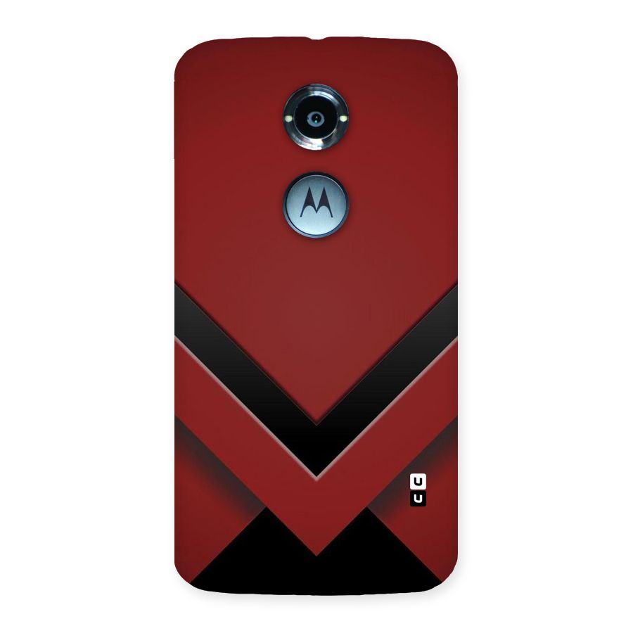 Red Black Fold Back Case for Moto X 2nd Gen