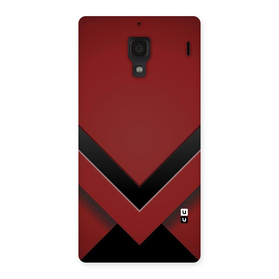 Red Black Fold Back Case for Redmi 1S